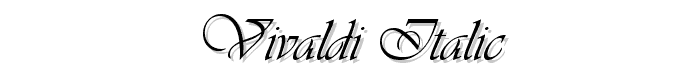 Vivaldi Italic font
